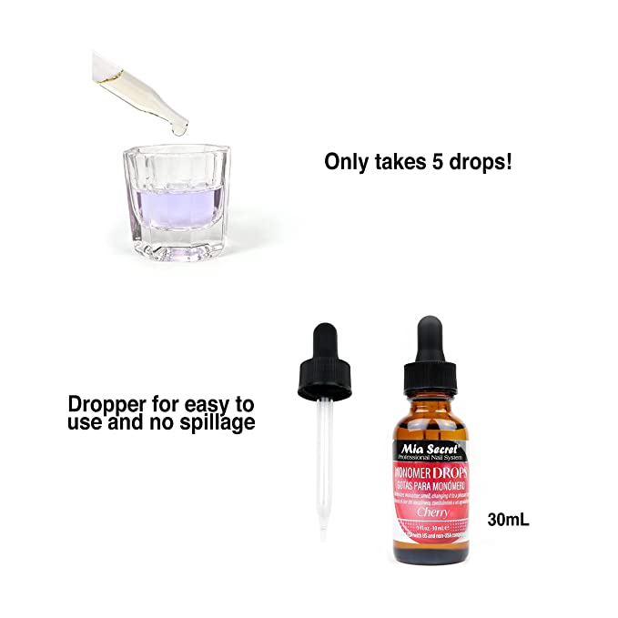 Mia Secret Monomer Drops Cherry 30ml