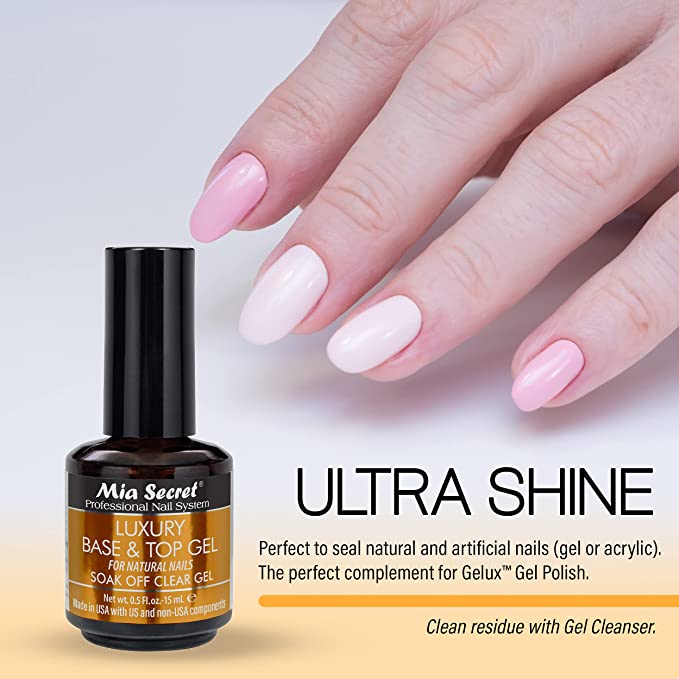 Mia Secret Luxury Base & Top Gel 15ml
