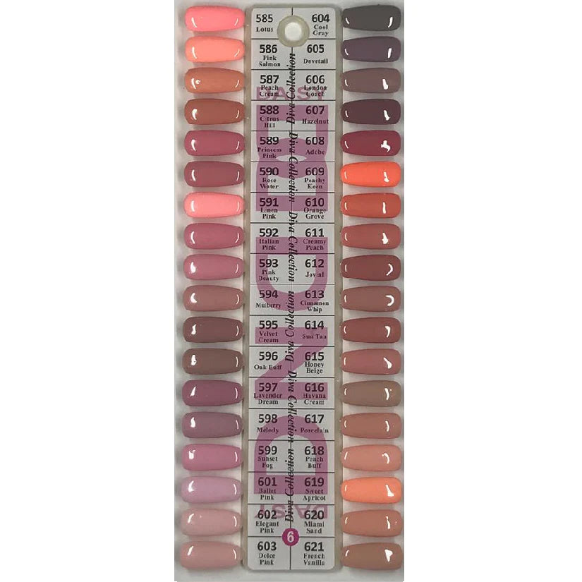 DND DAISY Duo Palet 6 Diva Collection