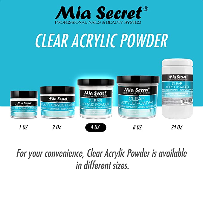 Mia Secret Clear Acrylic Powder