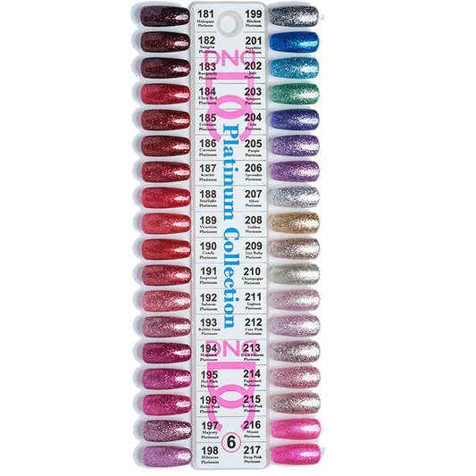 DND DC Palet 6 Platinum Collection - Only Gel